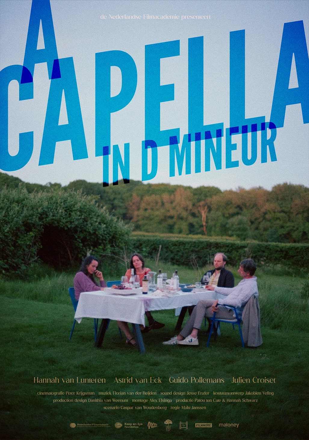 Film poster A Capella in D Mineur Versie dag