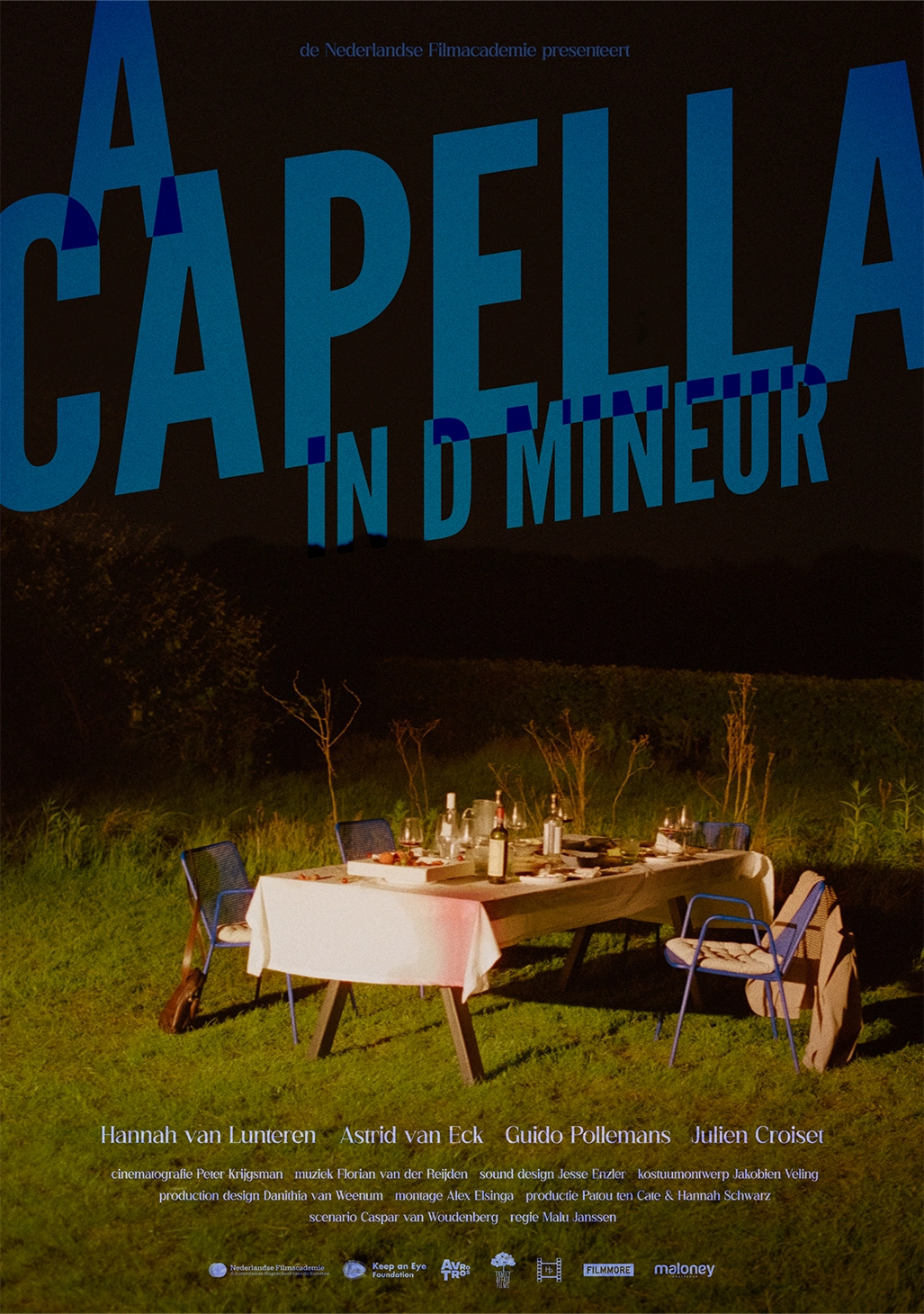 Film poster A Capella in D Mineur Versie dag